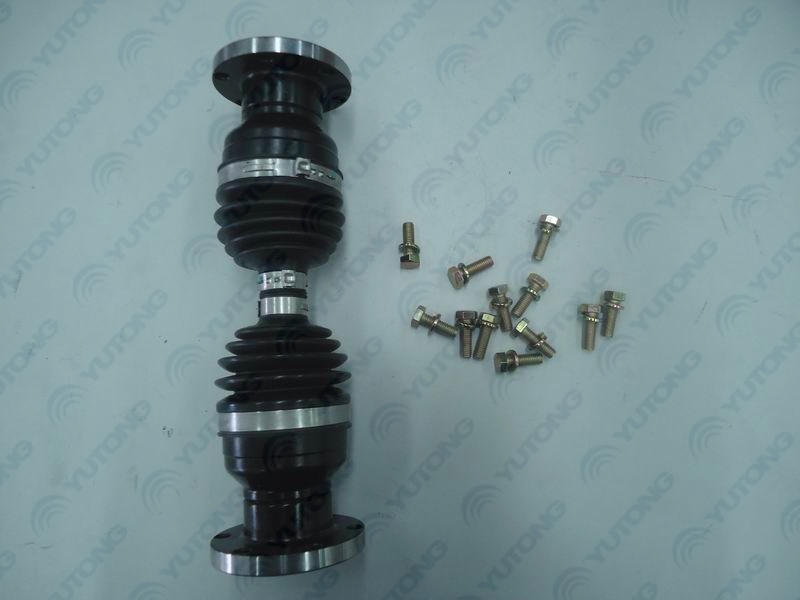 Drive shaft for cooling, outer ball cage