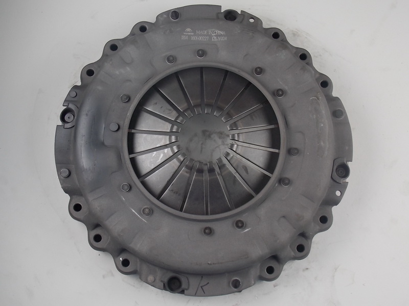 Clutch cover and pressure plate