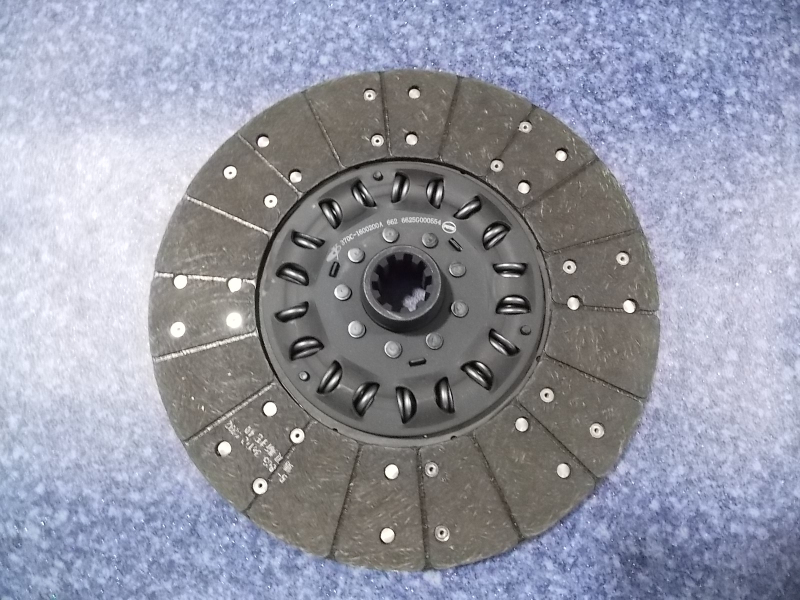 Clutch driven disc