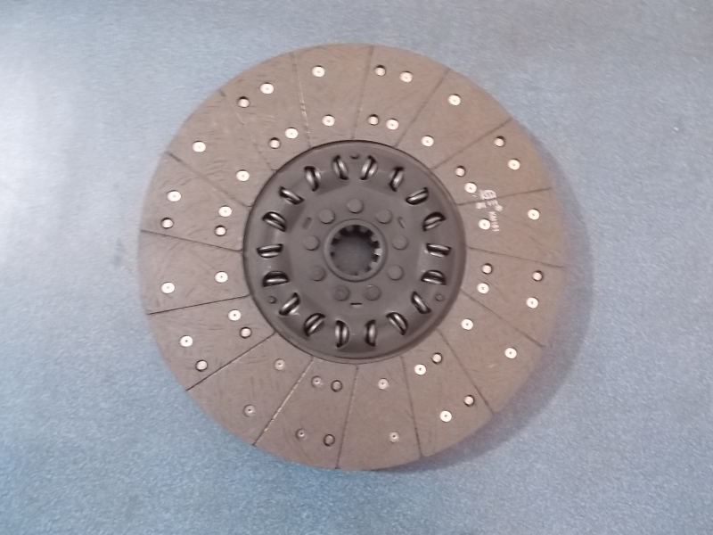 Clutch driven disc