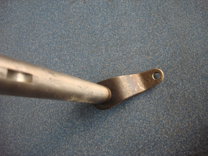 Clutch separation fork shaft and wishbone assembly