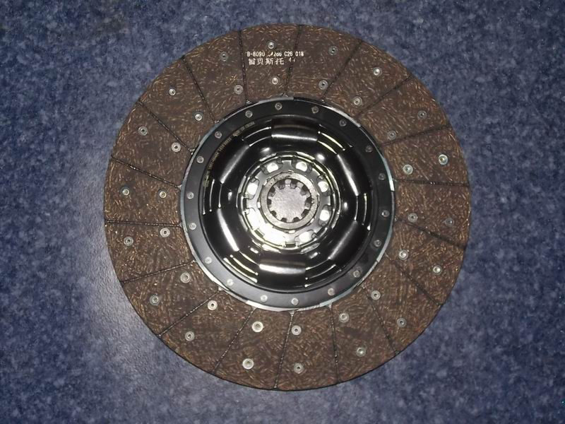Clutch driven disc