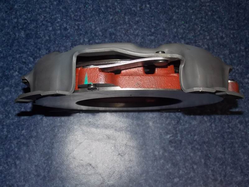 Clutch cover and pressure plate