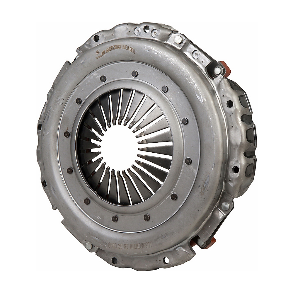 Clutch cover and pressure plate