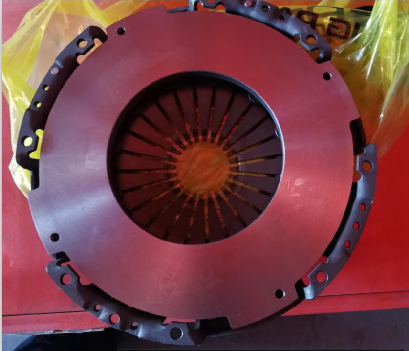 Clutch cover and pressure plate