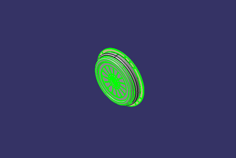 Clutch assembly, ￠310 push type, 1-1/2 spline