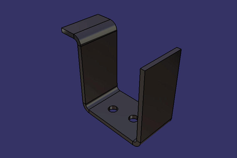 Speed-changing control soft shaft fixing bracket, select shift, DF5S550