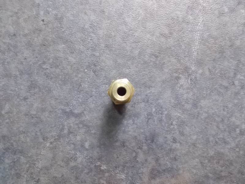 Clutch type through connector (end M14*1.5 card M14*1.5)-2