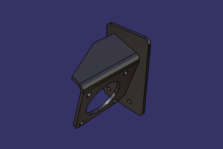 Clutch Pump Front Bracket, DF5S550