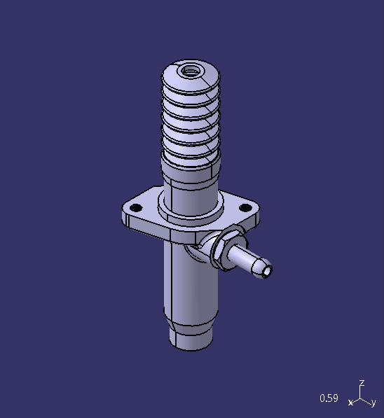 Clutch master pump, φ22.2