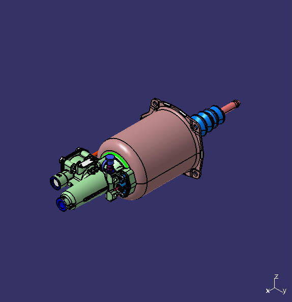 Дополнительный насос сцепления (Φ 102 , Ф 22 , с толкателем)