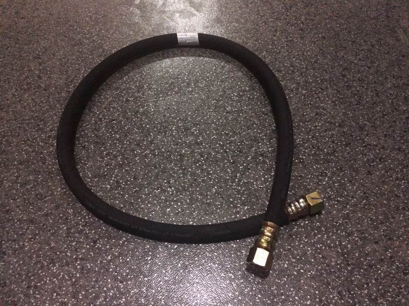 Brake valve upper chamber air outlet hose assembly-1