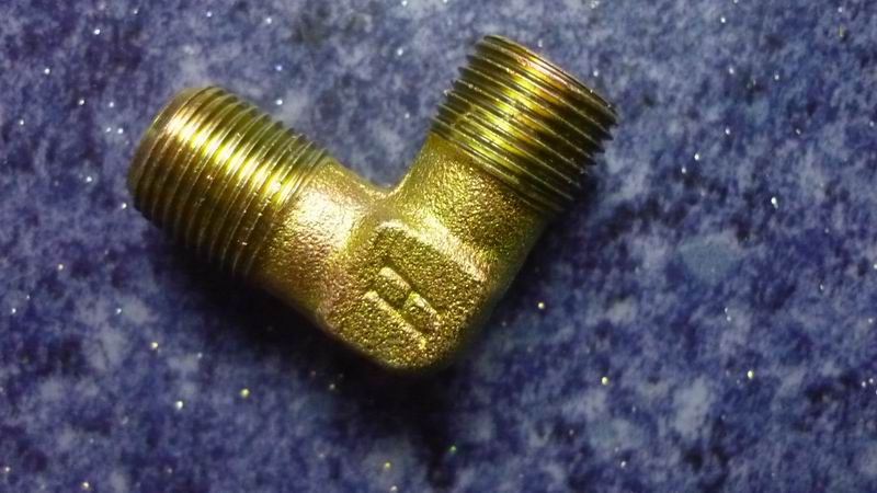 Relay valve air intake elbow