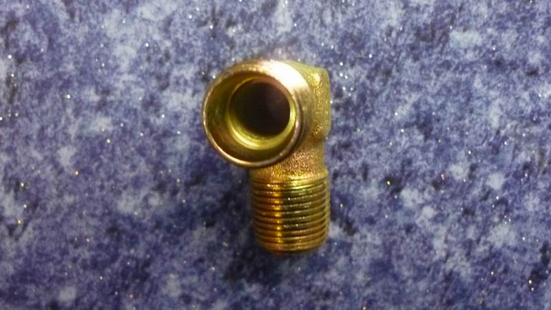 Relay valve air intake elbow-1
