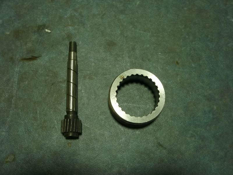 Odometer main driven gear