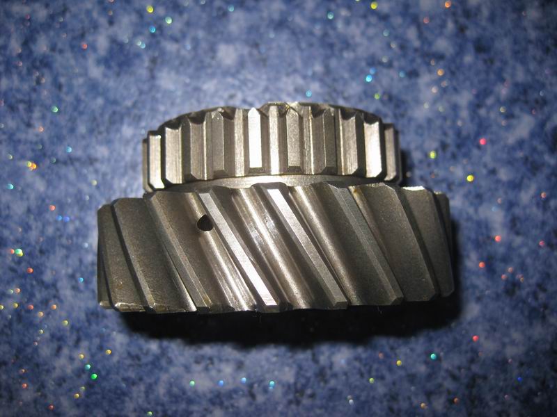 Two-axis five-speed gear-1