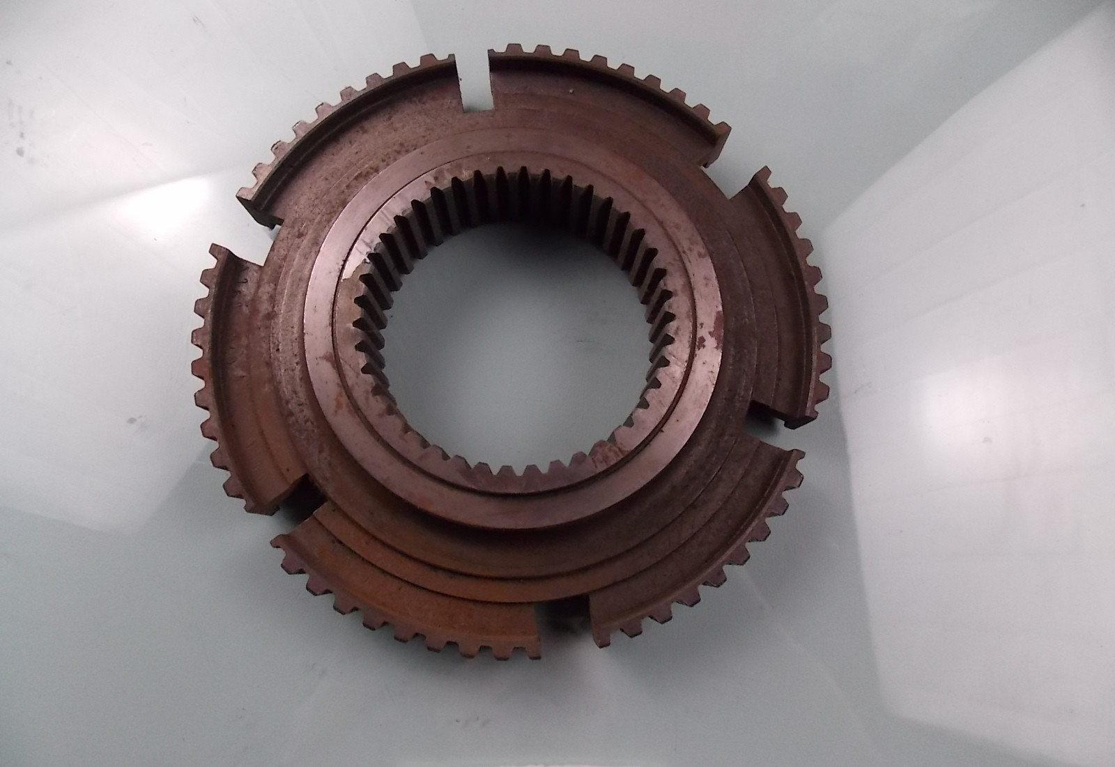 First and second gear synchronizer tooth holder