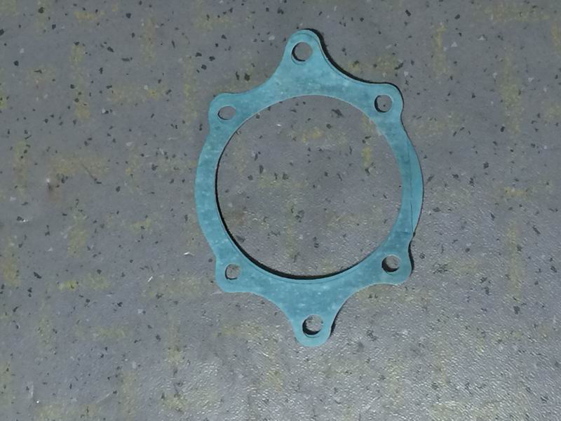 Two-axle rear bearing seat pad