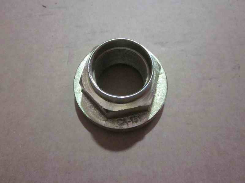 Two-axle rear end lock nut-2