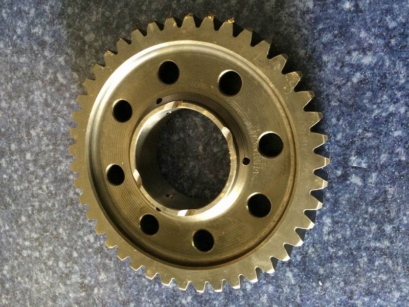 Two-axis one-speed teeth