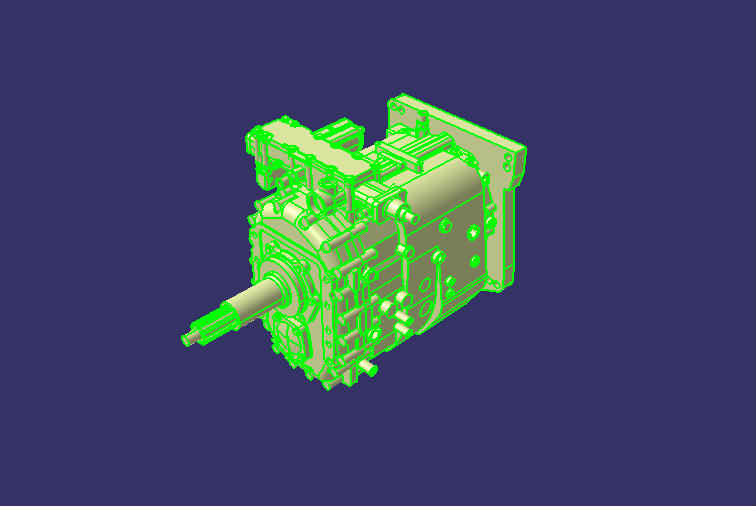 Transmission ZF6S1650BO (No Kitas)