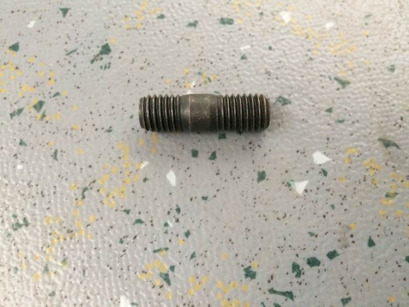 Double-headed stud M10*25