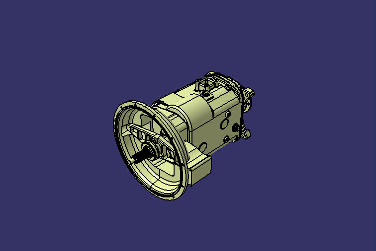 Transmission assembly (6DS95T, 6.37-0.74, TB15, EQ153)