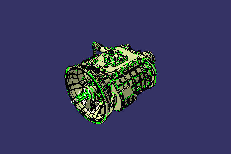 Сборка коробки передач, 6DSX180 , 7. 04-0 . 74 , САЭ1, КВ 155
