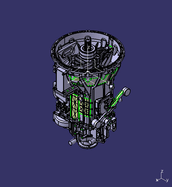 Transmission Assembly, 6106A, SAE3, 6.19-0.77, T120