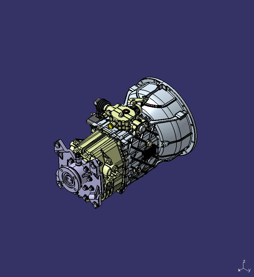 Transmission, C6J50T, 6.176-0.730, SAE3, EQ140