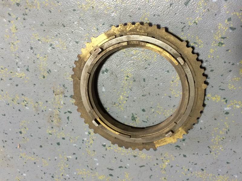 Third and fourth gear synchronizer cone hub; MLD6Q