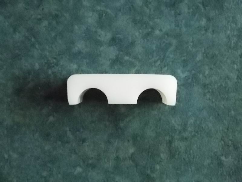 Nylon tube clamp, soft shaft, 2-Φ16