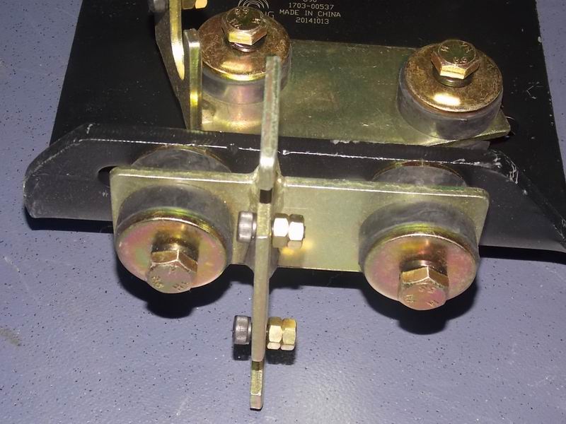 Speed-changing control soft shaft fixing bracket, select shift, QJS6-90-2