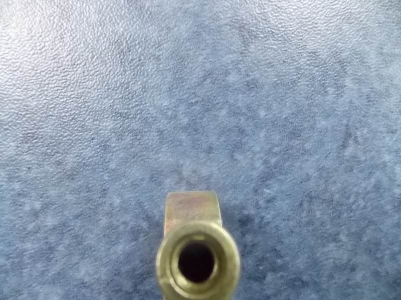 Soft shaft ball head; direct head; hole diameter M8*1.25; zinc plated