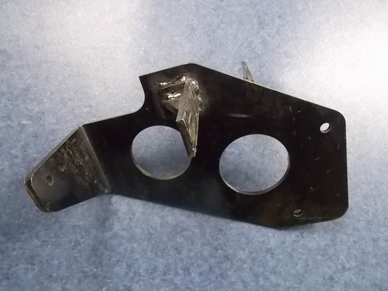 Speed-change control soft shaft bracket-2