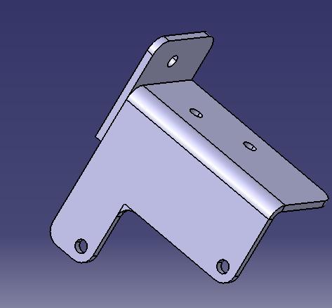 Select shift soft shaft fixing bracket