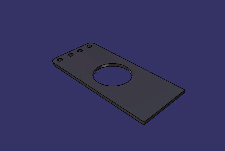 Кронштейн крепления мягкого вала (D 15 )