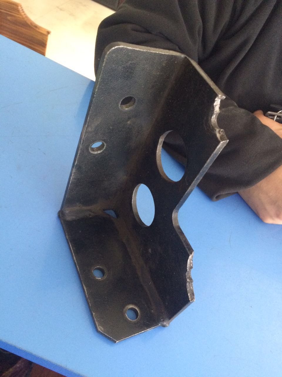 Selected shift soft shaft fixing bracket (CA5-75) (electrophoresis)