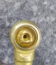 Soft shaft ball head; external thread M10*1.5; internal thread M10*1.5-2