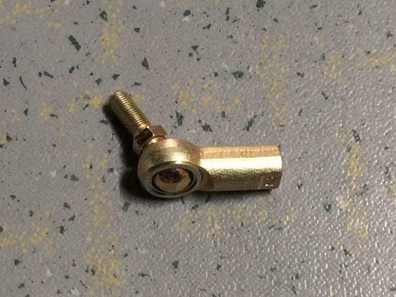 Soft shaft ball head; external thread 3/8-24UNF; internal thread M8*1.25