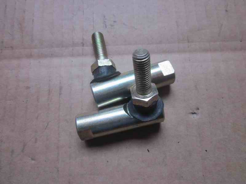 Connecting rod ball head; L-shaped; inner hole M12 left rotating