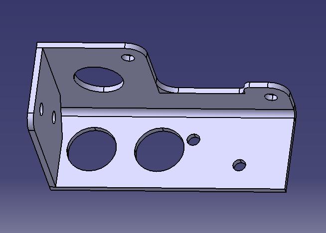 Selected shift soft shaft bracket (DF5S420) electrophoresis-2