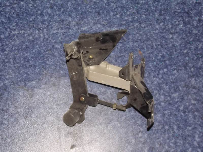 Speed ​​control soft shaft fixing bracket, gear selection soft shaft, ZF1350BO-2