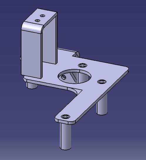 Speed-change control soft shaft bracket (DC6J85TK)