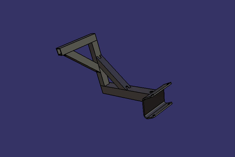 Speed ​​changer bracket