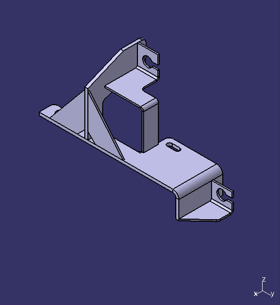 Speed-changing control soft shaft fixing bracket, select gear shift, 6DS150