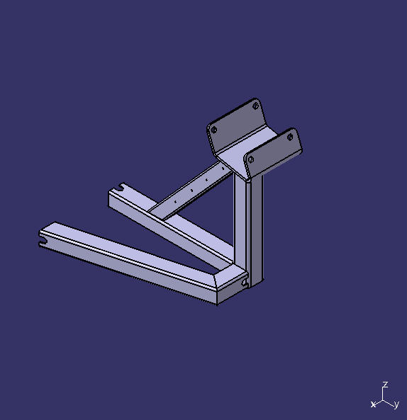 Speed ​​control bracket, two soft shafts