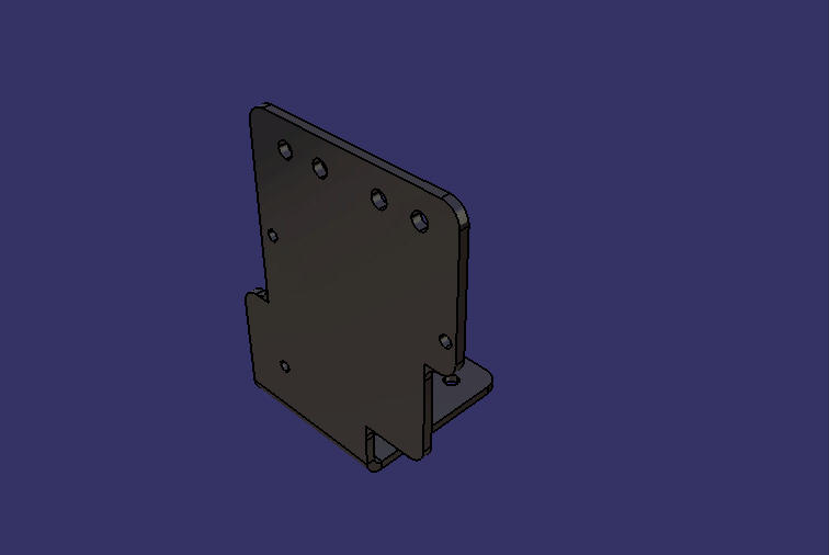Speed ​​changer bracket