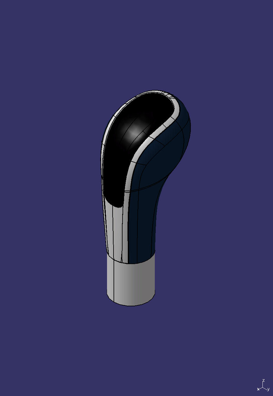 Джойстик переключения скорости, 5310 / 642R , черный