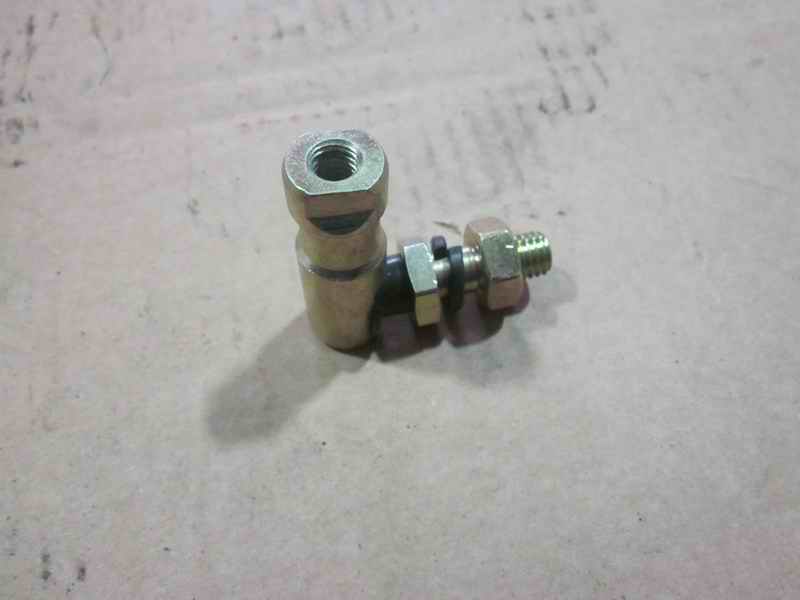 Сферическая головка с мягким валом: внешняя резьба M 10 *1,5; внутренняя резьба М8*1. 25